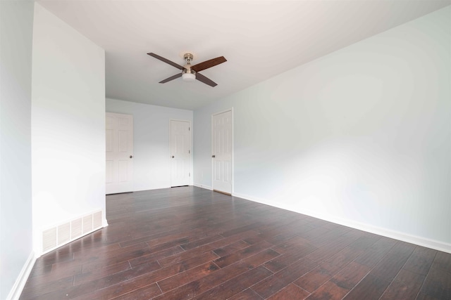4560 Model Cv, Bartlett, TN 38002 - empty room featuring wood finished floors and a ceiling fan