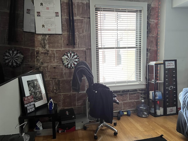 109 N Main St Unit 1202, Memphis, TN 38103 - office area featuring wood finished floors