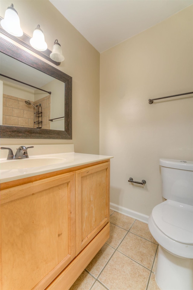 1841 Fernspring Cv Unit 26, Germantown, TN 38138 - full bathroom featuring tile patterned flooring, vanity, and a shower