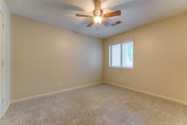 1841 Fernspring Cv Unit 26, Germantown, TN 38138 - carpeted empty room featuring ceiling fan and baseboards