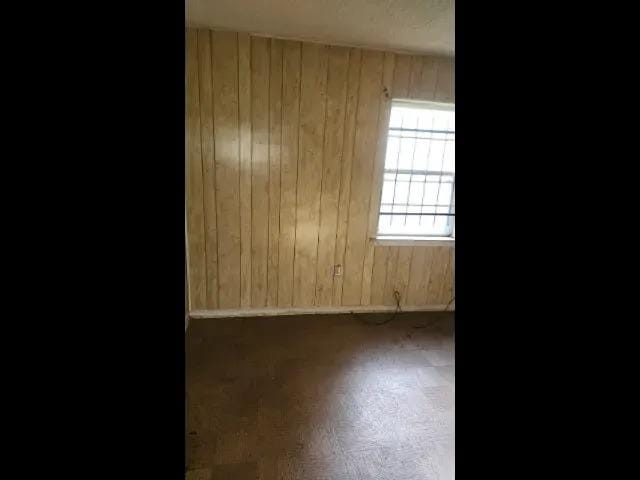3394 Point Pleasant Ave, Memphis, TN 38118 - spare room with wood walls