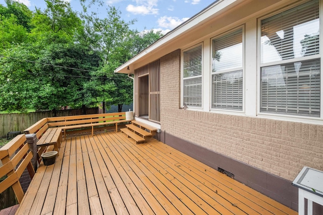 1668 Forest Ave, Memphis, TN 38112 - deck with entry steps