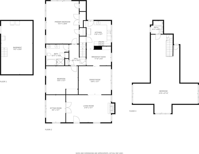 1668 Forest Ave, Memphis, TN 38112 - view of home floor plan