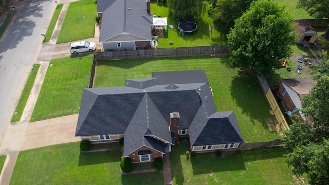 4447 Ross Rd, Memphis, TN 38141 - aerial view of property and surrounding area