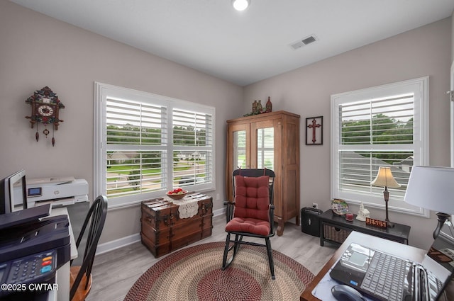 571 Todd Ray Cv, Henderson, TN 38340 - office featuring plenty of natural light and light wood-style floors