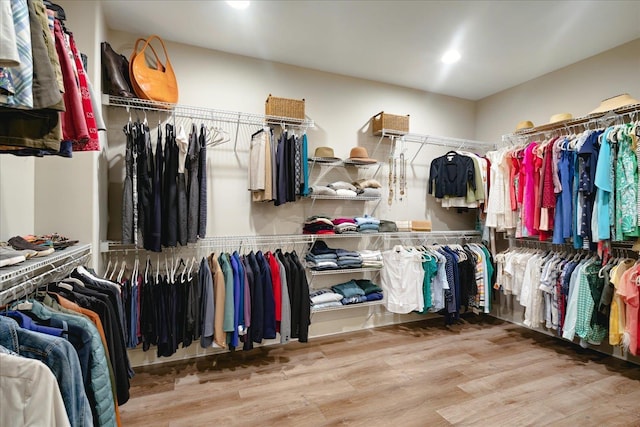 4342 Robinson Loop, Olive Branch, MS 38654 - walk in closet featuring wood finished floors