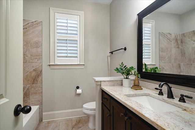 4342 Robinson Loop, Olive Branch, MS 38654 - full bath featuring vanity and shower / bath combination