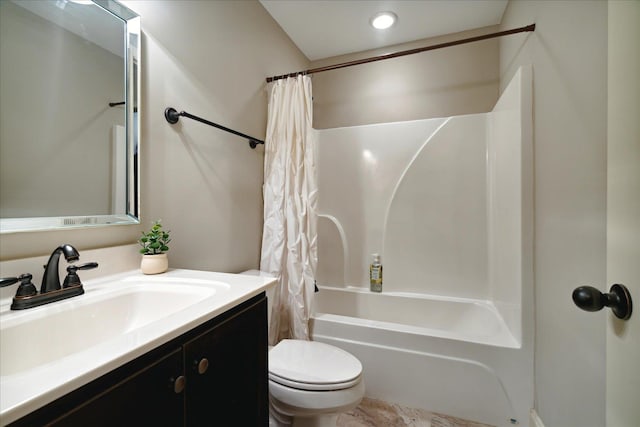 4342 Robinson Loop, Olive Branch, MS 38654 - bathroom with shower / bath combo and vanity