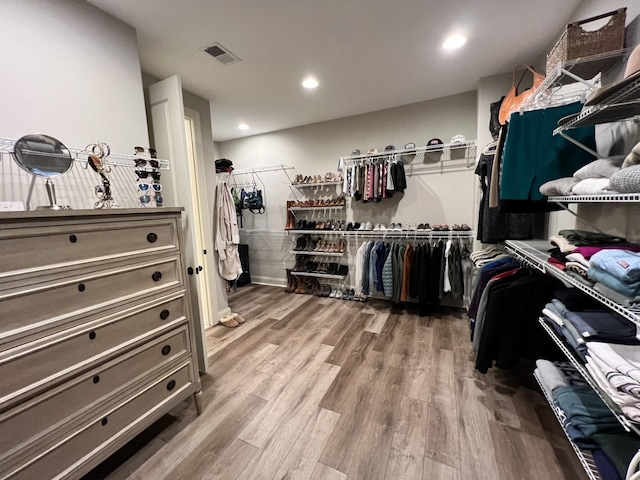 4342 Robinson Loop, Olive Branch, MS 38654 - walk in closet with wood finished floors
