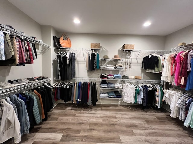 4342 Robinson Loop, Olive Branch, MS 38654 - spacious closet featuring wood finished floors