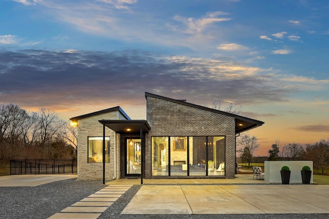 2270 Price Rd, Moscow, TN 38057 - view of back of house at dusk
