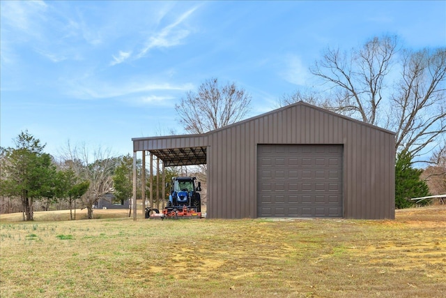 2270 Price Rd, Moscow, TN 38057 - garage featuring a detached garage