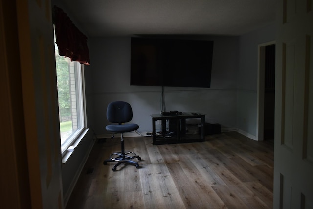 101 Bob St, Selmer, TN 38375 - sitting room featuring wood finished floors and baseboards