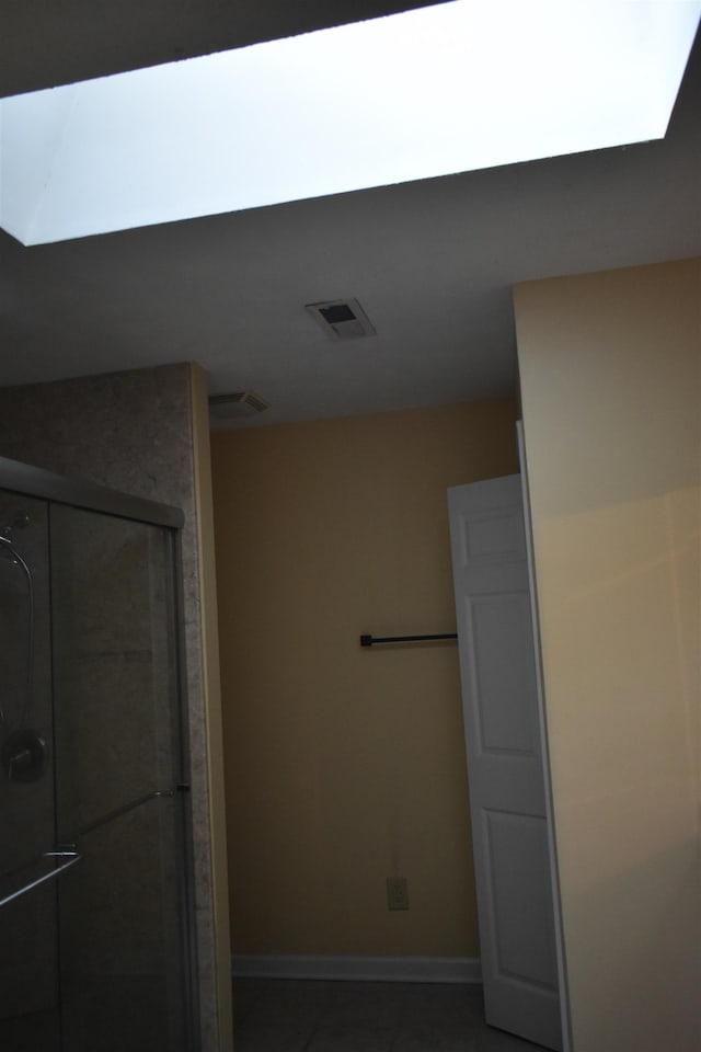 101 Bob St, Selmer, TN 38375 - full bath with a shower stall and tile patterned flooring