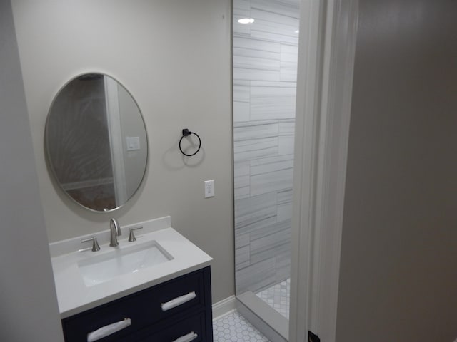 1849 Townsend Ave, Memphis, TN 38127 - full bath with vanity and a stall shower