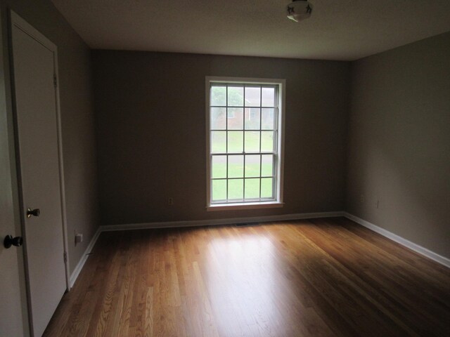 4632 Plato Ave, Memphis, TN 38128 - spare room with healthy amount of natural light and wood finished floors