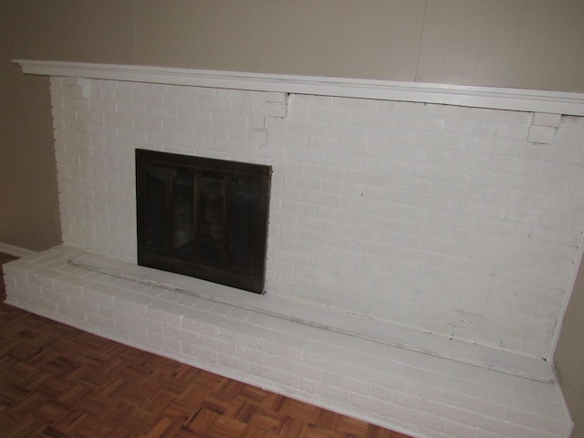 4632 Plato Ave, Memphis, TN 38128 - detailed view of a fireplace