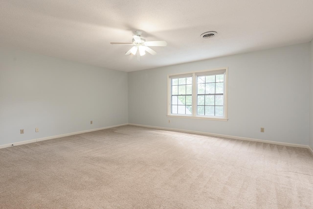 2539 Kenwood Rd, Bartlett, TN 38134 - empty room featuring ceiling fan and light colored carpet