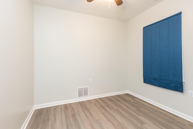 2539 Kenwood Rd, Bartlett, TN 38134 - unfurnished room with wood finished floors and ceiling fan