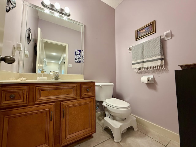 6632 W Thriveaway Cv, Bartlett, TN 38135 - half bath with vanity and tile patterned flooring