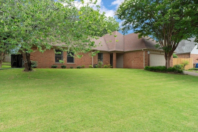 3077 Stonecrest Cir E, Lakeland, TN 38002 - view of front of property with a garage and brick siding