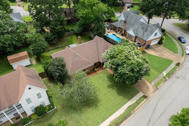 3077 Stonecrest Cir E, Lakeland, TN 38002 - aerial perspective of suburban area