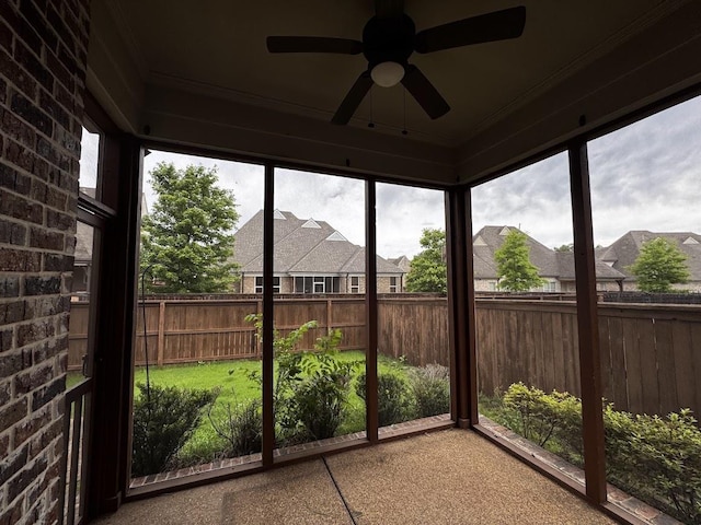 10040 Dropseed Cir, Lakeland, TN 38002 - view of unfurnished sunroom