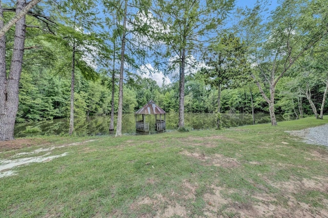 9700 N Helene Cv, Millington, TN 38053 - view of yard featuring a wooded view