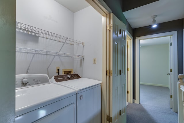 1501 Granville Ln, Memphis, TN 38104 - washroom featuring washer and dryer and carpet floors