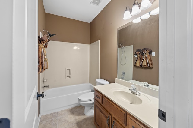 11095 Latting Rd, Eads, TN 38028 - full bathroom featuring vanity and shower / bath combination