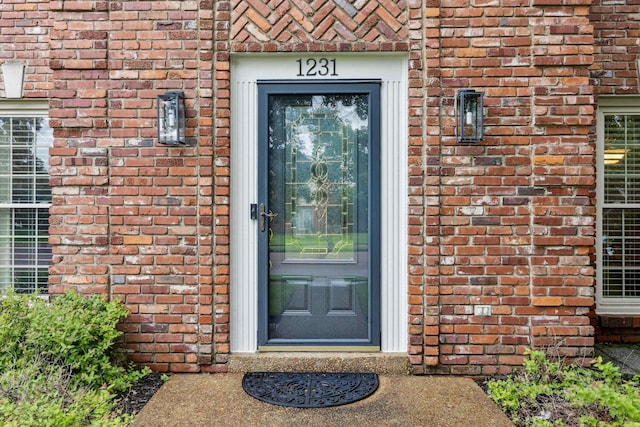 1231 Pinnacle Point Dr, Collierville, TN 38017 - property entrance with brick siding
