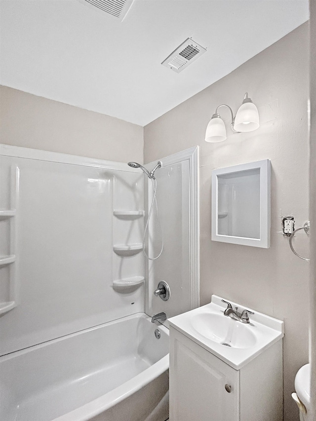 1644 N Graham St, Memphis, TN 38108 - bathroom featuring vanity and shower / bath combination
