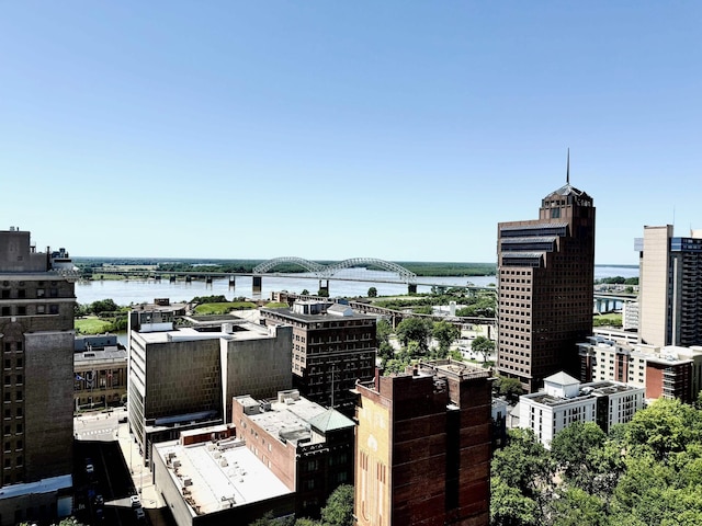 127 Madison Ave Unit 602, Memphis, TN 38103 - city view featuring a notable bridge and a large body of water