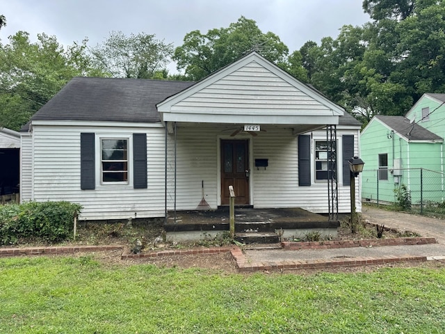 1445 Depass St, Memphis, TN 38122 - view of front of house with covered porch