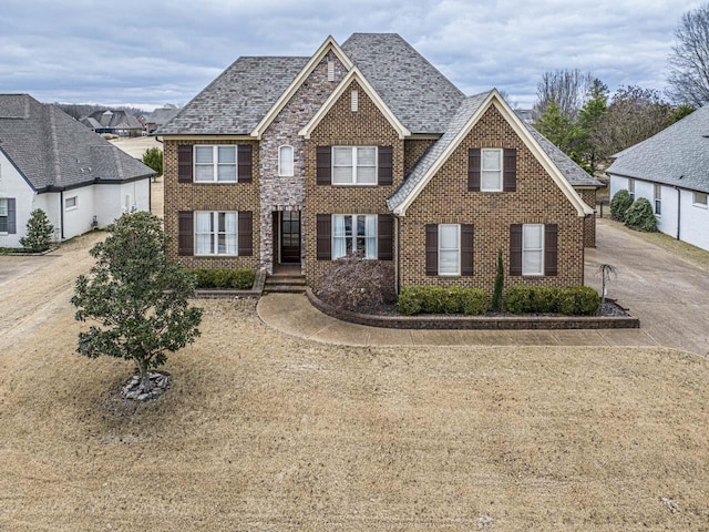 190 Links View Dr, Oakland, TN 38060 - view of front of house featuring brick siding