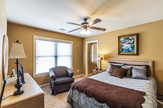 190 Links View Dr, Oakland, TN 38060 - carpeted bedroom featuring baseboards and ceiling fan