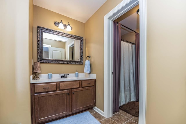 190 Links View Dr, Oakland, TN 38060 - full bath with tile patterned floors and vanity