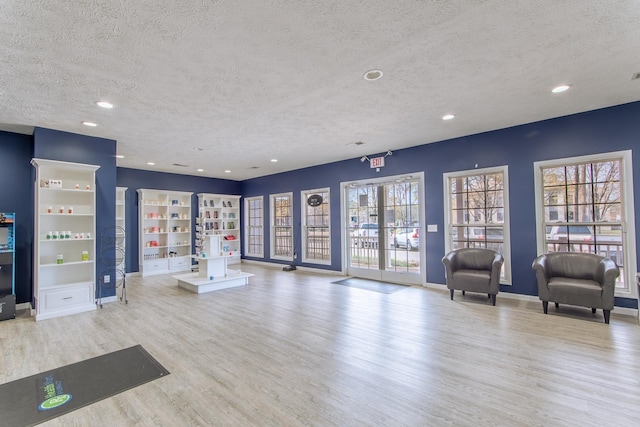119 N 4th St, Selmer, TN 38375 - community lobby with a textured ceiling and recessed lighting