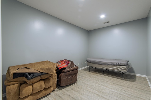 119 N 4th St, Selmer, TN 38375 - living area with wood finished floors and baseboards