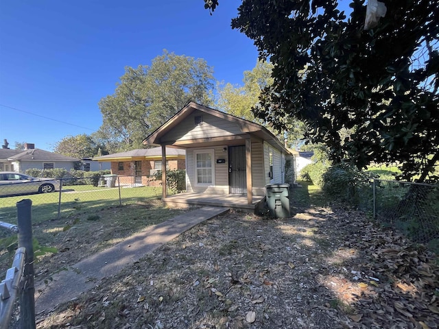 2868 Choctaw Ave, Memphis, TN 38114 - view of front of property featuring covered porch and brick siding