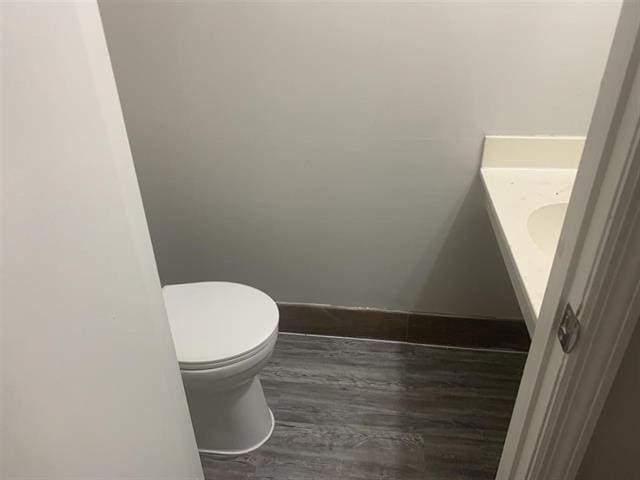 3793 Station Way Unit 3793, Memphis, TN 38115 - half bath with vanity and wood finished floors