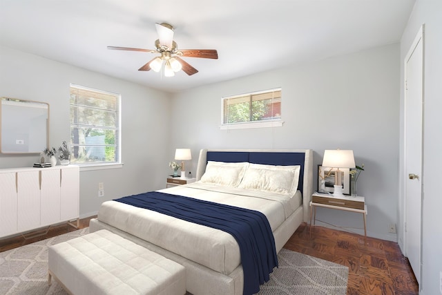 2092 Harbert Ave, Memphis, TN 38104 - bedroom with a ceiling fan
