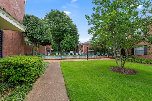 5686 Quince Rd Unit 3, Memphis, TN 38119 - view of yard featuring a community pool