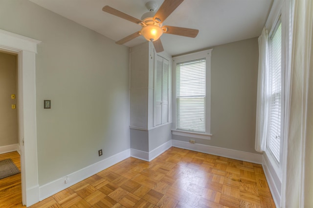 1692 Carruthers Pl, Memphis, TN 38112 - unfurnished room featuring plenty of natural light and a ceiling fan
