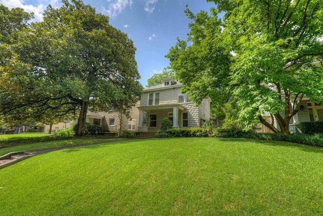 1692 Carruthers Pl, Memphis, TN 38112 - view of front of home featuring a front yard