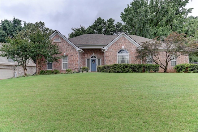 6380 Carolot Ln, Bartlett, TN 38135 - view of front facade featuring a front lawn and brick siding
