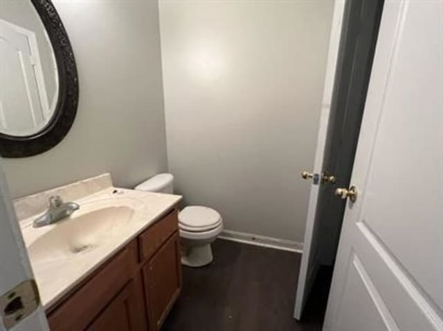 1017 Cordova Ridge Pl, Cordova, TN 38018 - bathroom featuring vanity and wood finished floors