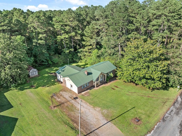 18 County Road 252nd Rd, Glen, MS 38846 - view from above of property featuring a forest