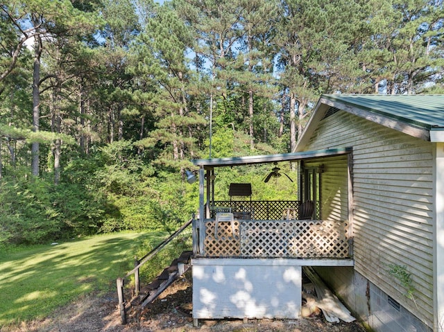 18 County Road 252nd Rd, Glen, MS 38846 - wooden terrace featuring a lawn