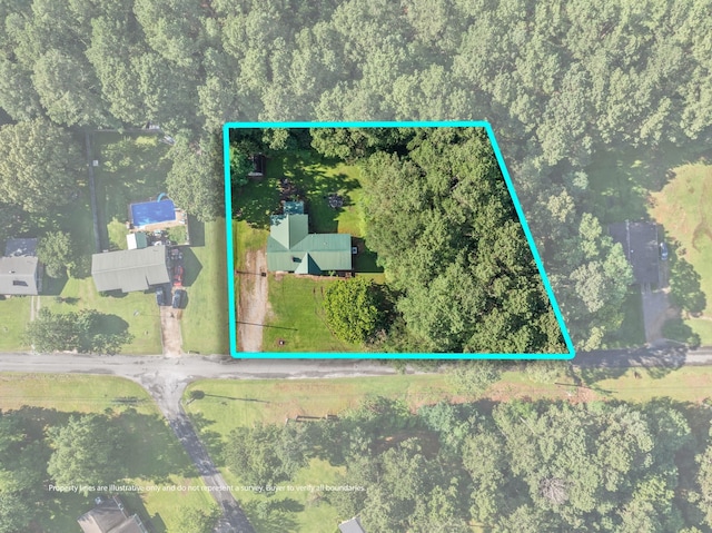18 County Road 252nd Rd, Glen, MS 38846 - view of property location featuring property parcel outlined